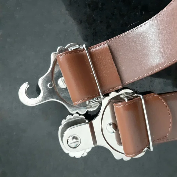 Vintage Leather Belt - Picture 3 of 4